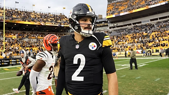 “This is home.” Steelers QB Mason Rudolph reacts to roaring ovation from fans