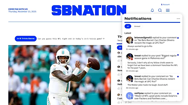 Starting today, comments and Feed posts on Athletics Nation will have activity notifications