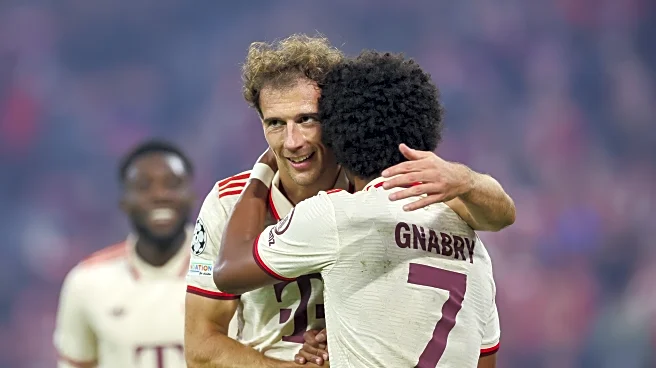 Bayern Munich planning to hold contract talks with Serge Gnabry and Leon Goretzka