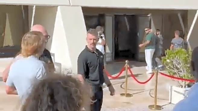 Ilia Topuria, Paddy Pimblett cross paths, exchange words ahead of UFC Qatar