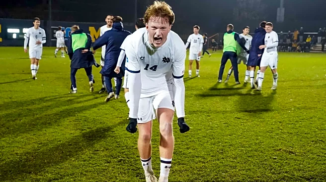 NCAA SOCCER TOURNAMENT: Irish take down Michigan 1-0