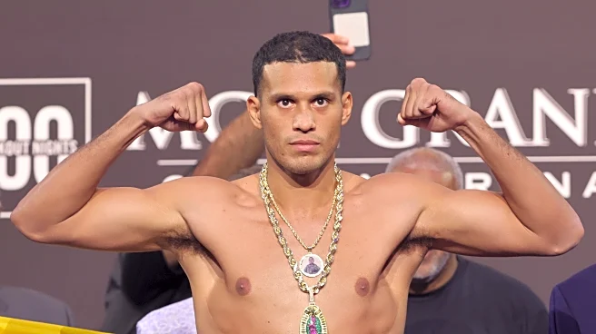 Live! Benavidez vs. Yarde ceremonial weigh ins video stream, official fighter staredowns from Riyadh