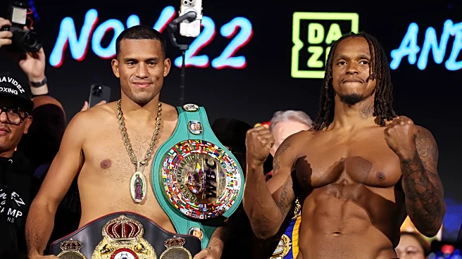 Benavidez vs. Yarde weigh-in results: David Benavidez, Devin Haney on weight ahead of Saturday title fights
