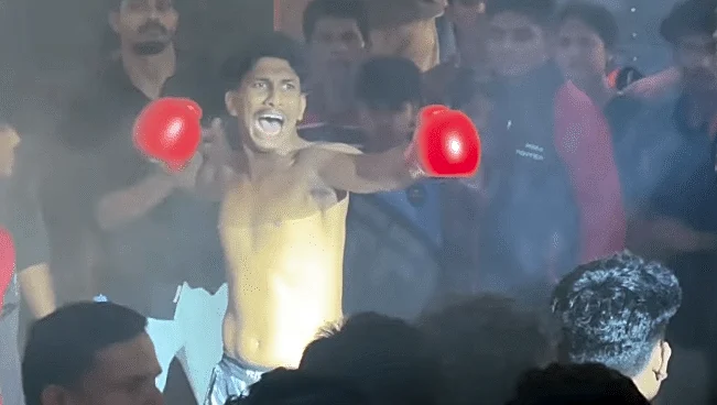 Missed Fists: Alex Pereira impersonator nails ‘Poatan’ entrance before being brutally knocked out