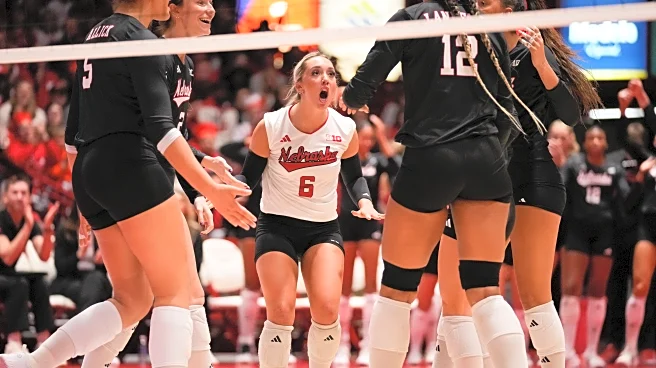 Husker Volleyball Wins B1G Title Outright with Sweep of Indiana