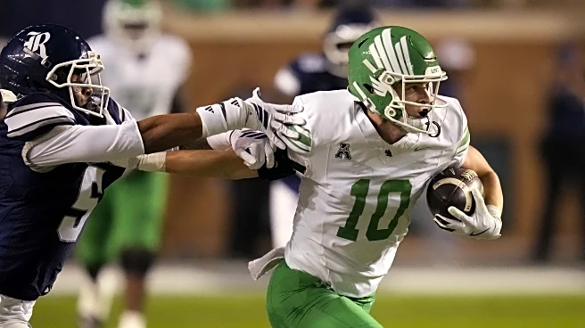 Mestemaker, Hawkins, Young load up stat sheet in North Texas’ 56-24 win over Rice
