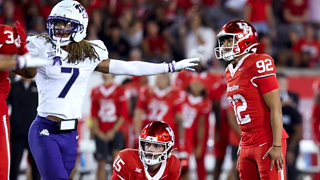 Houston falls 17-14 to TCU on late missed field goal