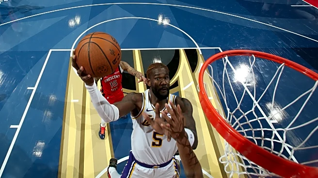 Lakers Notebook: Jarred Vanderbilt’s vanishing act, DeAndre Ayton’s gilded touch and the next ten games