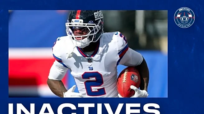 NY Giants-Detroit Lions inactives: New York secondary missing 3 players