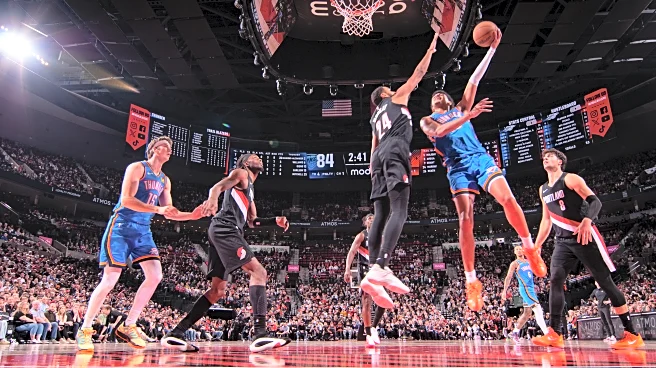 Second Half Blazers-Thunder Chat Here!