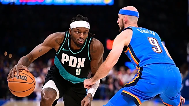 Blazers Cower to Thunder 95-122