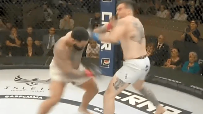 Olympic champ Gable Steveson scores brutal 24-second knockout in second pro fight