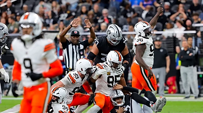 Las Vegas Raiders keep stumbling in home loss to Browns