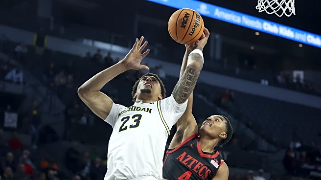 Six Wolverines score in double figures as Michigan routes San Diego State in Players Era Festival