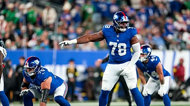 Andrew Thomas is playing well, but the NY Giants tackle is unimpressed