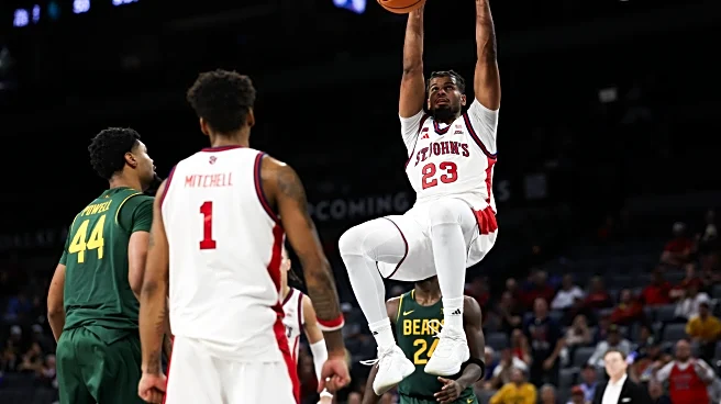 St. John’s men’s basketball smothers Baylor in crucial win at Players’ Era Festival