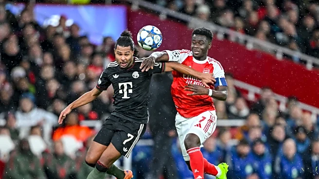 Serge Gnabry says Bayern Munich deserved to lose against Arsenal