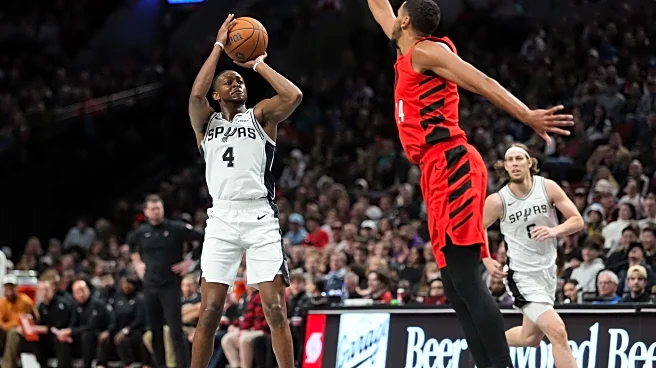 Spurs turn in complete performance against Portland to stay alive in NBA Cup
