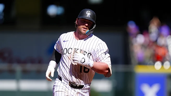 Blaine Crim provided an alternative at first base