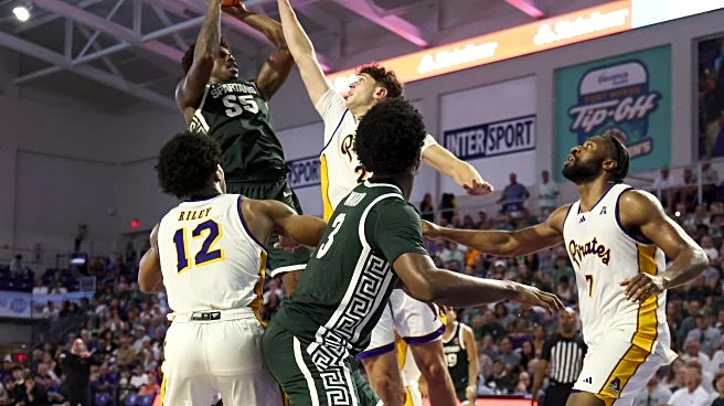 Michigan State Beats North Carolina, 74-58