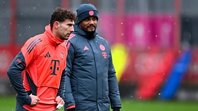 Vincent Kompany on Leon Goretzka’s place at Bayern Munich