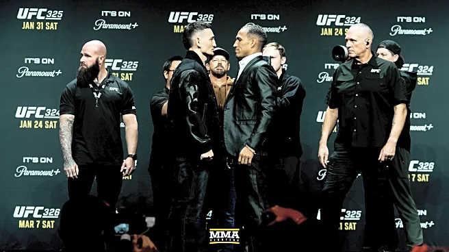 Max Holloway, Charles Oliveira square off before UFC 326 clash