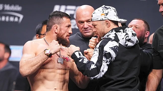 Merab Dvalishvili, Petr Yan face off for final time ahead of UFC 323