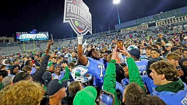 Tulane solidifies CFP bid, handles North Texas 34-21 for American title