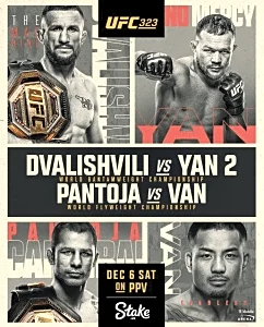 UFC 323 start time, full fight card details | Merab vs. Yan 2