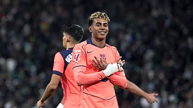 Lamine Yamal puts in a complete performance in a central position for Barcelona