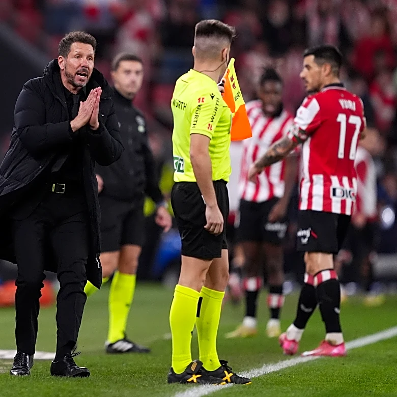 Diego Simeone defends Atleti’s poor away form after defeat to Athletic