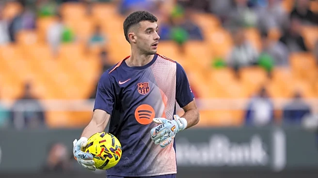 Joan Garcia spotted limping after Barcelona’s win over Real Betis