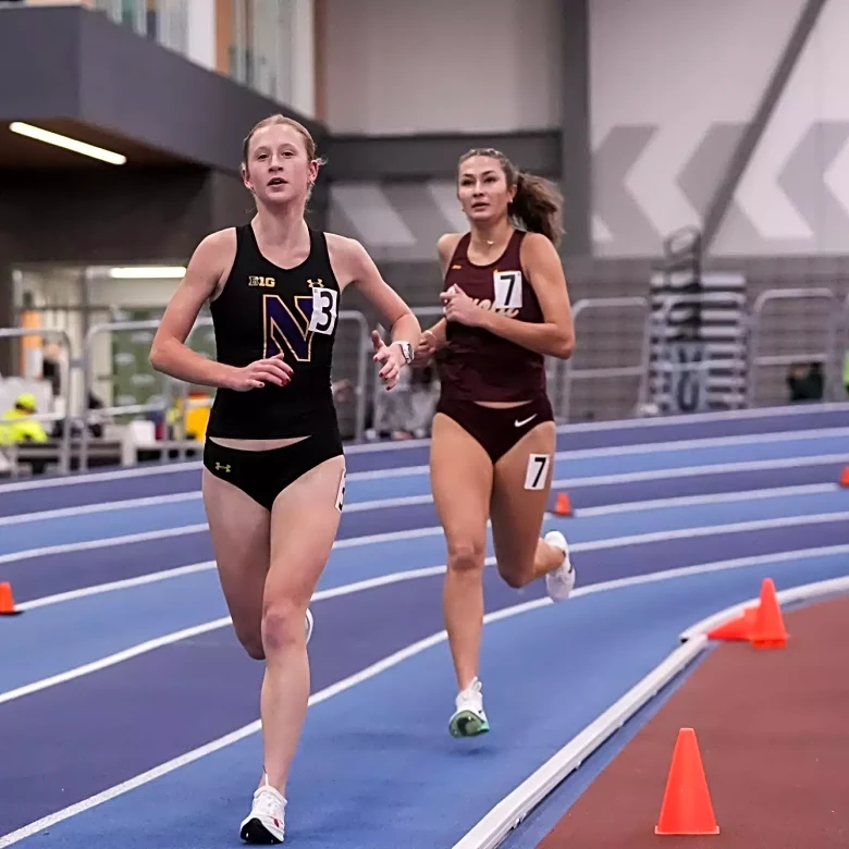 Despite cold temperatures, Northwestern’s indoor track season is off to a hot start