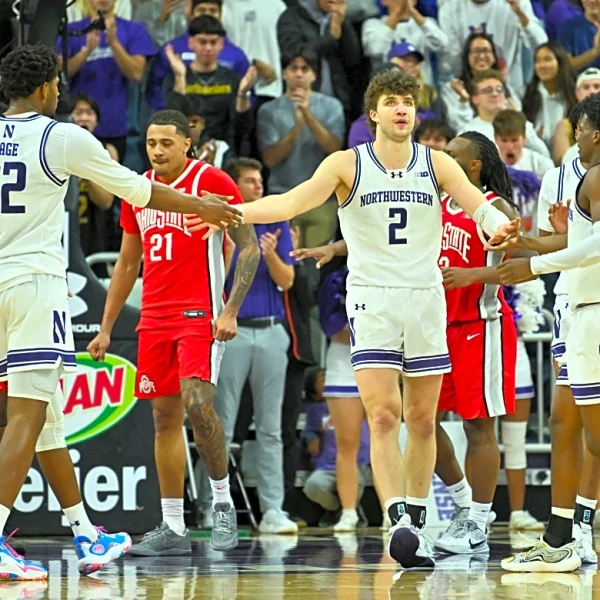 Frustration all-around after Northwestern men’s basketball narrowly falls to Ohio State