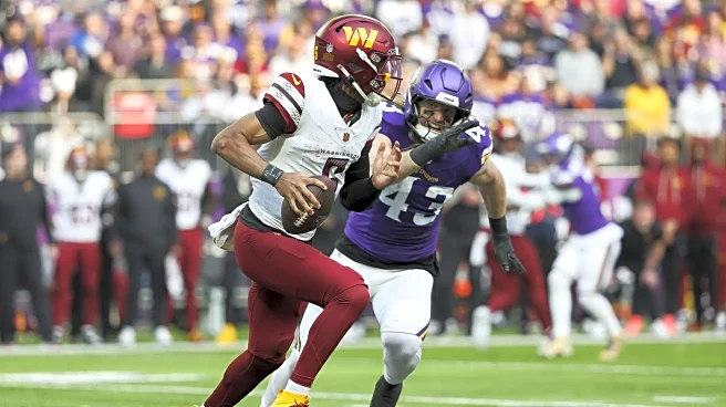 Jayden Daniels questionable to return after landing on left elbow