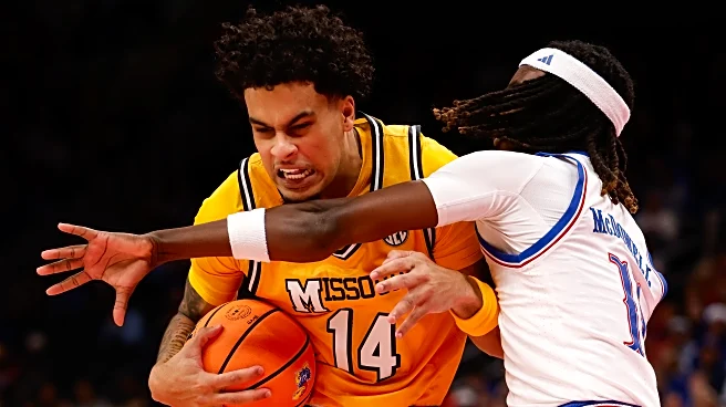 Mizzou falls to top-25 Kansas in Border War, 80-60