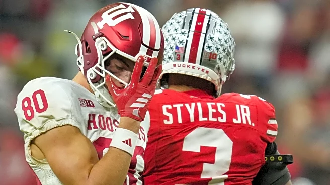 Indiana’s Charlie Becker earns his flowers against Ohio State in Big Ten championship