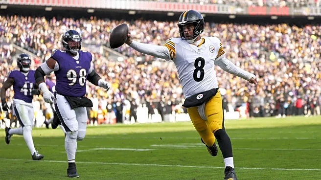 Steelers defeat Ravens, reclaim first place in AFC North