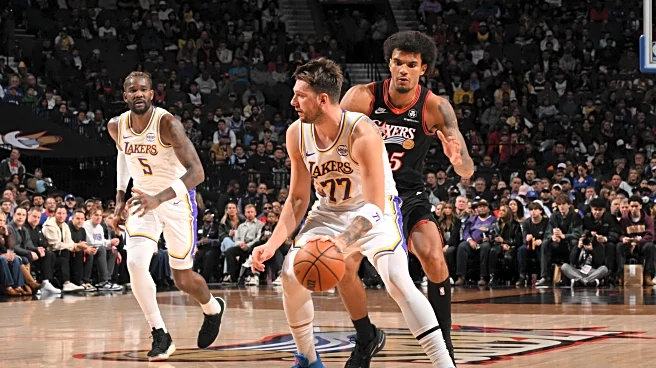 Luka Dončić’s triple-double, LeBron James’ heroics gives Lakers win in Philly