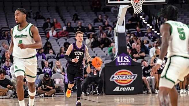 Men’s Basketball: TCU outlasts North Texas in hard-fought battle