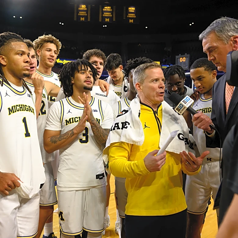 Michigan men’s hoops inches closer to top spot in AP Poll after Purdue loss