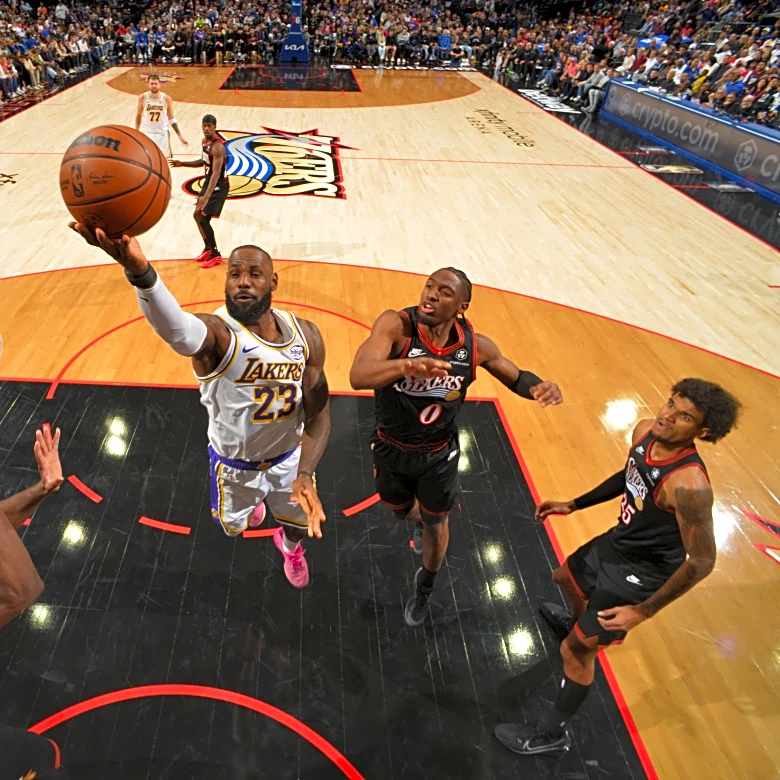 Was that LeBron’s last game in Philly?