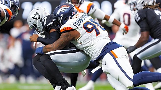 Denver Broncos play keep away, drop Las Vegas Raiders