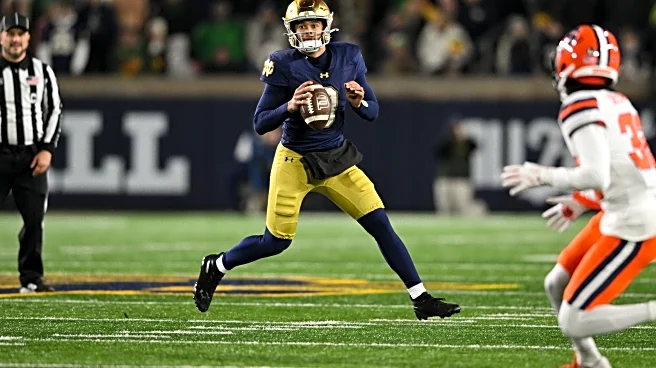 Notre Dame Quarterback Kenny Minchey is going to enter the transfer portal