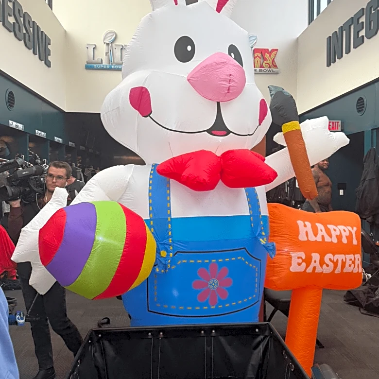 Do you believe the Eagles’ positivity rabbit will save the season?