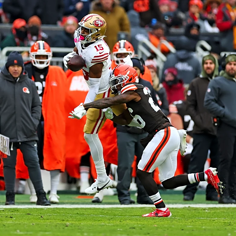 Jauan Jennings on Browns smack talk: ‘It wasn’t that bad’