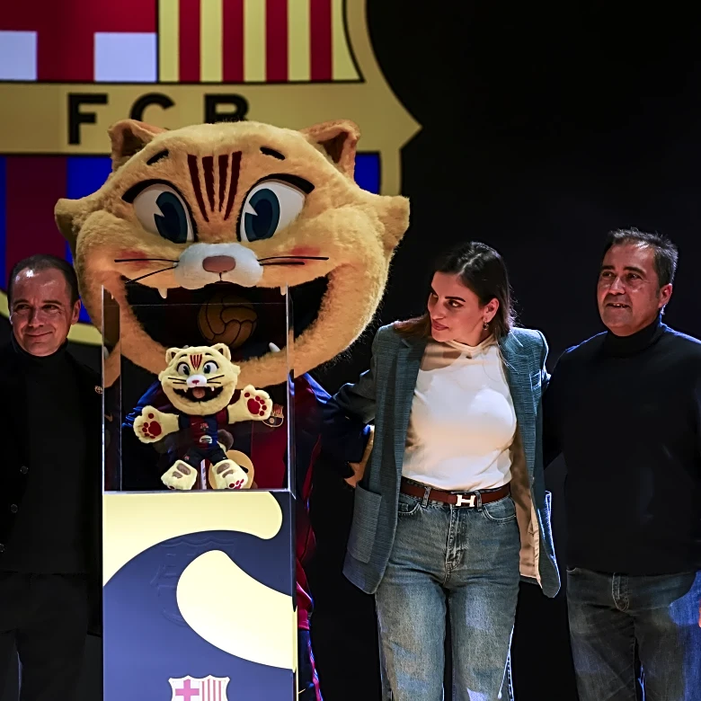 Barca’s mascot CAT: craze takes off with first official plush