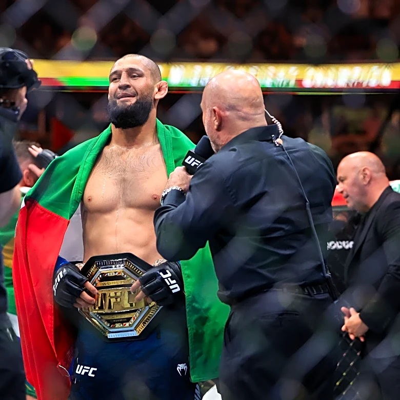 Already? Newly crowned Middleweight champion Khamzat ready to abandon division: ‘I move up next fight’