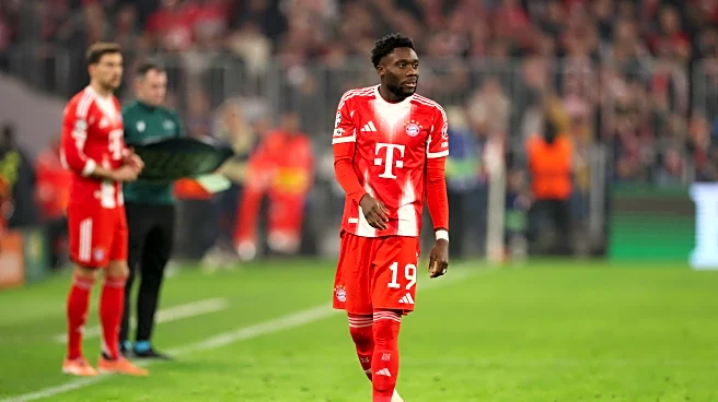 Bayern Munich’s Alphonso Davies shares his much-awaited return from injury with Jamal Musiala after defeating Sporting CP