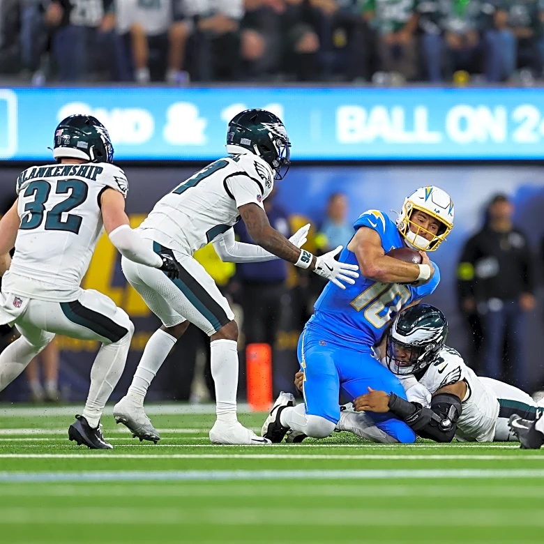 Eagles-Chargers snap counts: Defense has played 4 games worth in 3 weeks